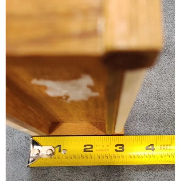 Vtg US Dept Of Interior & Agriculture Bird Duck Stamp Theme Wooden Napkin Holder - Picture 14 of 15